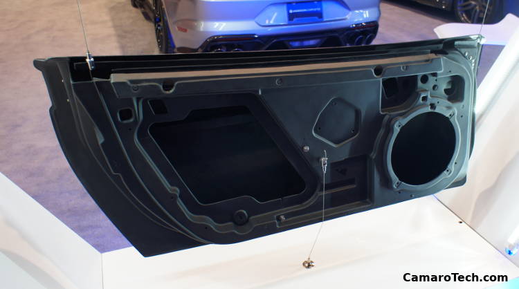 Anderson Composites: carbon fiber door for Gen 6 Camaro