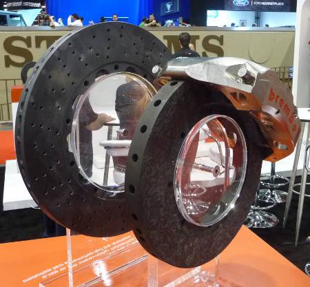 Slotted brake rotor