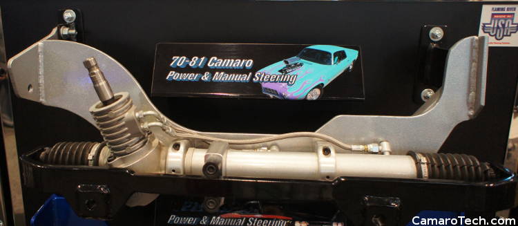 Flaming River power rack and pinion steering unit for the 2nd gen Camaro